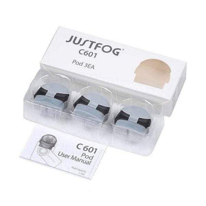 JUSTFOG C601 Replacement Pods 1.7ml 3pcs - Vape Station