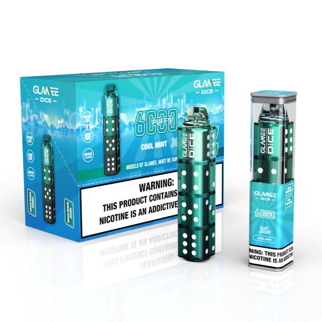 GLAMEE DICE 6000 Puffs Disposable Vape Vape Station GLAMEE DICE 6000 Puffs Disposable Vape Vape Station