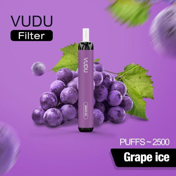 VUDU Filter Disposable 2500 Puffs (5% Nicotine) 50mg