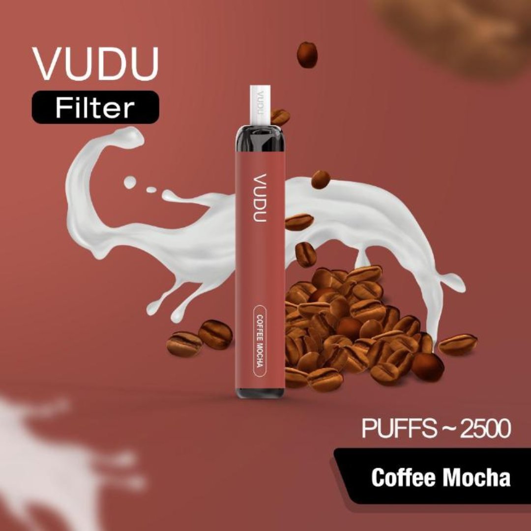 VUDU Filter Disposable 2500 Puffs (5% Nicotine) 50mg