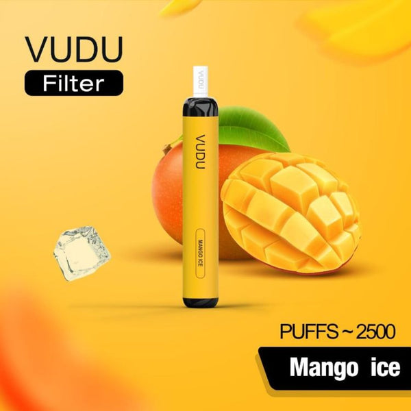 VUDU Filter Disposable 2500 Puffs (5% Nicotine) 50mg