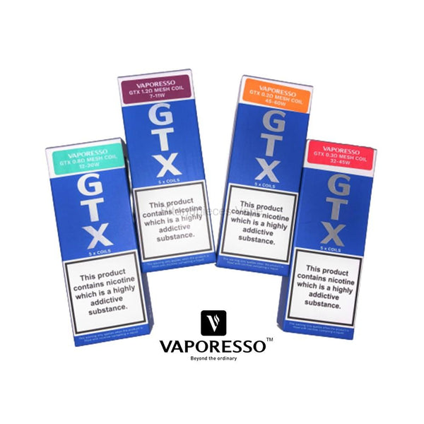 VAPORESSO GTX Replacement Coils 5pcs - Vape Station