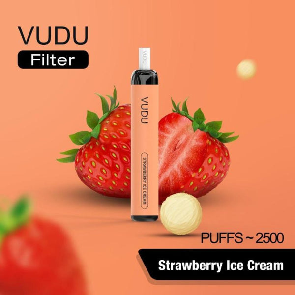 VUDU Filter Disposable 2500 Puffs (5% Nicotine) 50mg