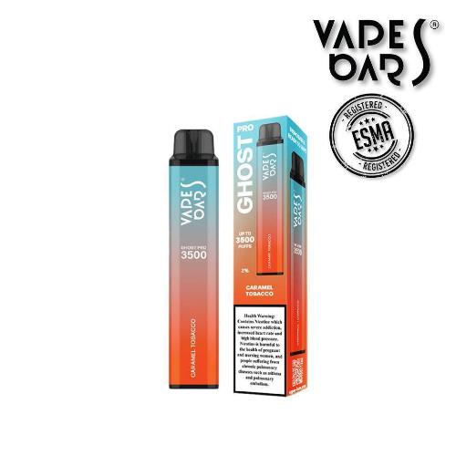 Vapes Bars Ghost Pro 3500 Puffs Disposable Vape (0% & 2% Nicotine)