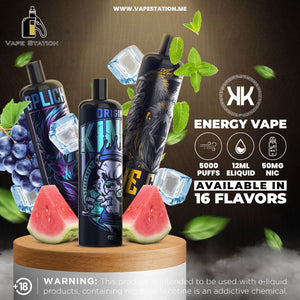 ENERGY VAPE KK 5000 Puffs Disposable Vape