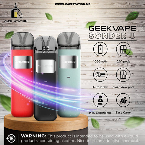 Geekvape Sonder U Pod System Kit 1000mAh