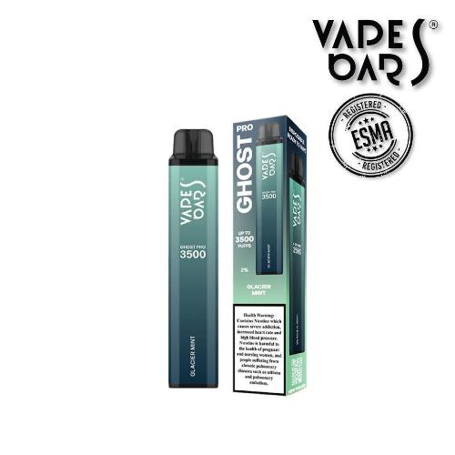 Vapes Bars Ghost Pro 3500 Puffs Disposable Vape (0% & 2% Nicotine)