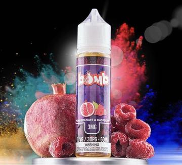 Pomegranate and Raspberry by BOMB E-LIQUID