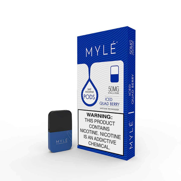 MYLE V4 Pods 0.9ml (4pcs/pack) - Vape Station