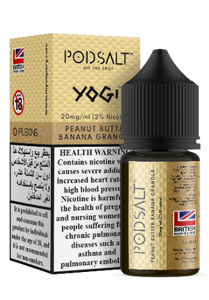 Peanut Butter Banana Granola Fusion by PODSALT (Saltnic) - Vape Station