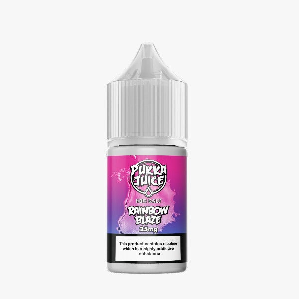 Rainbow Blaze by PUKKA JUICE (Saltnic) - Vape Station