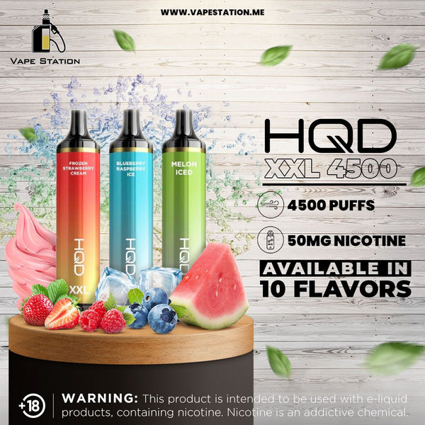 HQD XXL 4500 PUFFS Disposable Vape