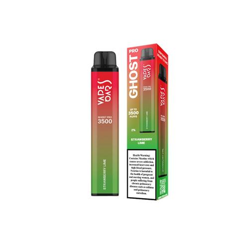 Vapes Bars Ghost Pro 3500 Puffs Disposable Vape (0% & 2% Nicotine)