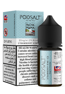 Pacha Mama Strawberry and Kiwi Fusion by PODSALT (Saltnic) - Vape Station