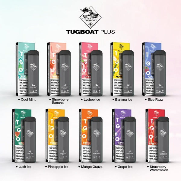 TUGBOAT Plus 800 Puffs Disposable Vape