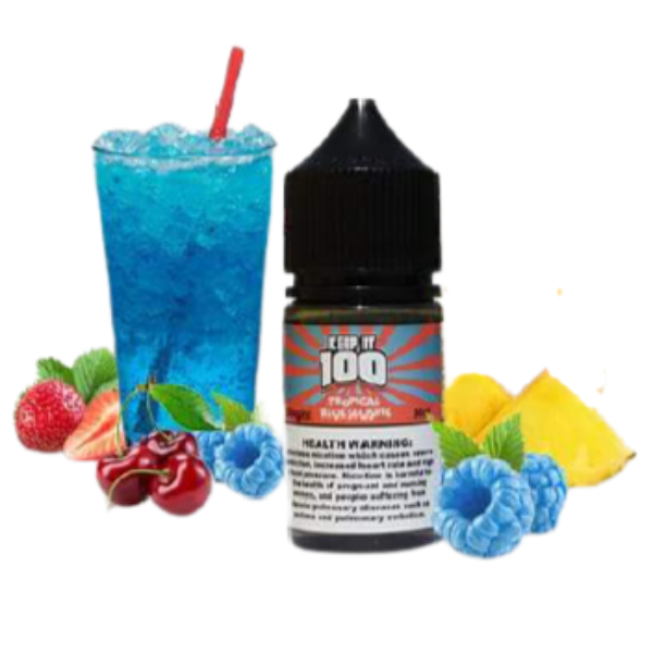 Tropical Blue Slushie by KEEP IT 100 (Saltnic)