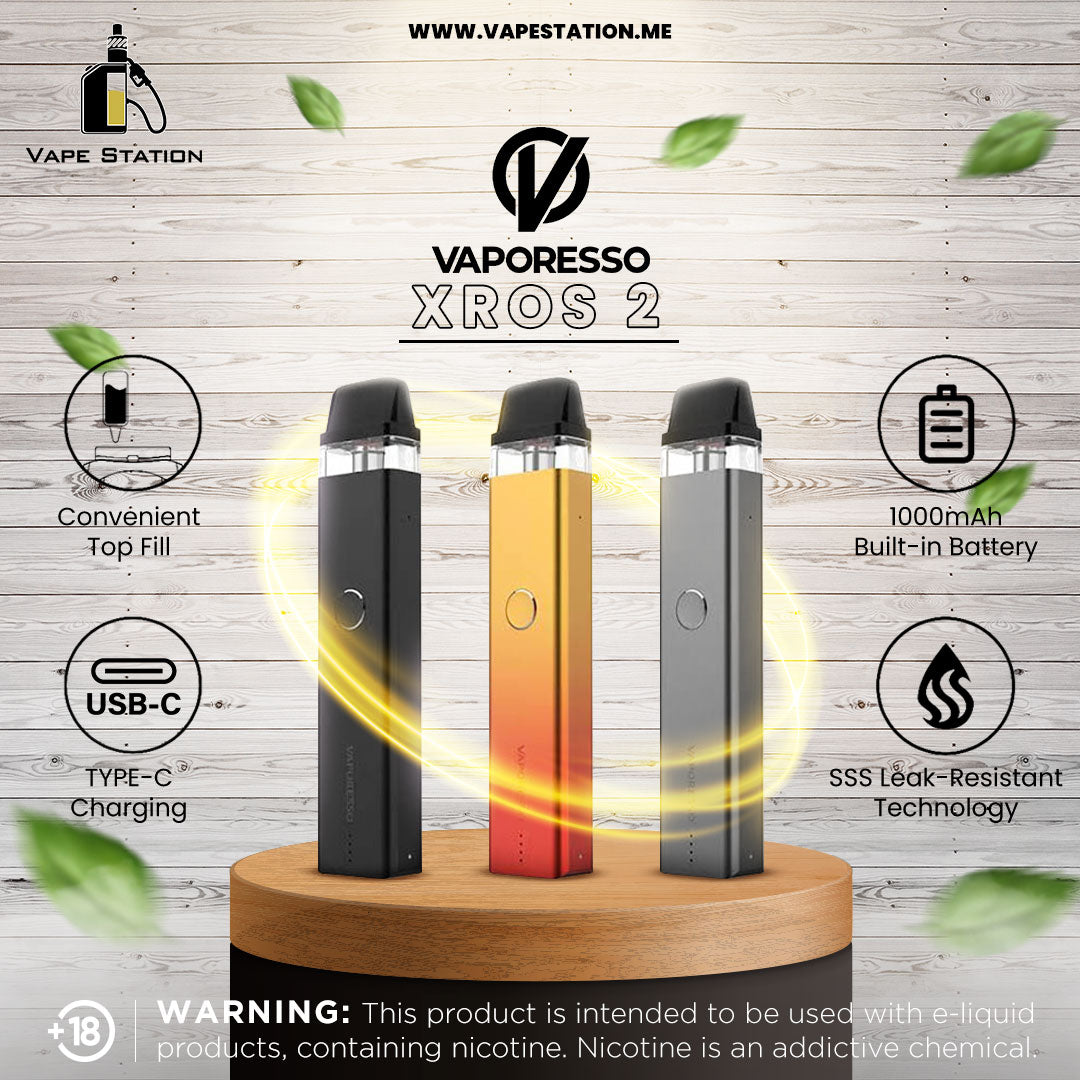 VAPORESSO XROS 2 Pod System 1000 mAh