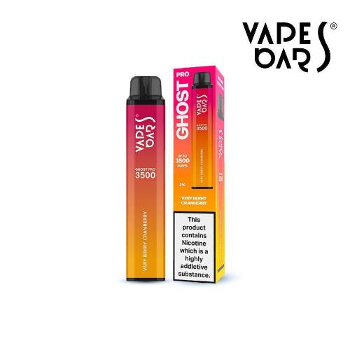 Vapes Bars Ghost Pro 3500 Puffs Disposable Vape (0% & 2% Nicotine)