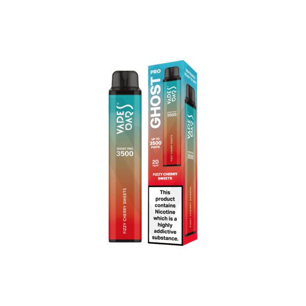 Vapes Bars Ghost Pro 3500 Puffs Disposable Vape (0% & 2% Nicotine)