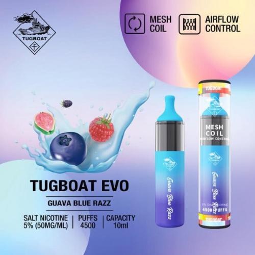 TUGBOAT EVO 4500 Puffs Disposable Vape