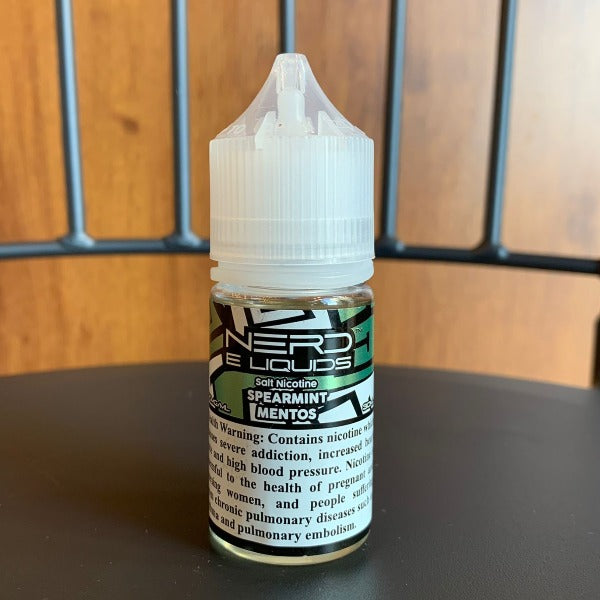 Spearmint Mentos by NERD ELIQUID 30mL (Saltnic) - Vape Station