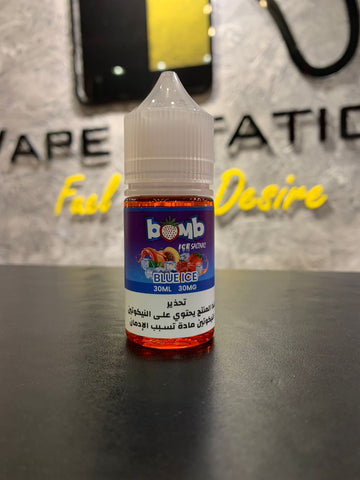 Pomegranate Raspberry Ice by BOMB E-LIQUID (Saltnic)