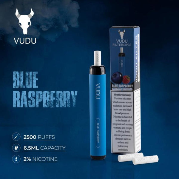 VUDU Filter Disposable 2500 Puffs (2% Nicotine) 20mg