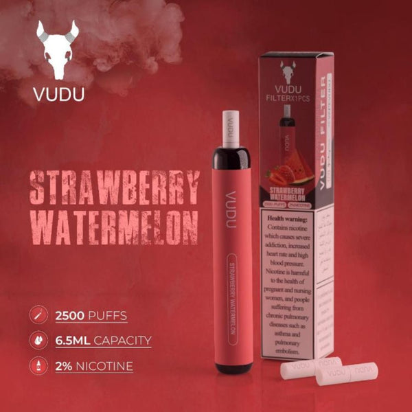 VUDU Filter Disposable 2500 Puffs (2% Nicotine) 20mg