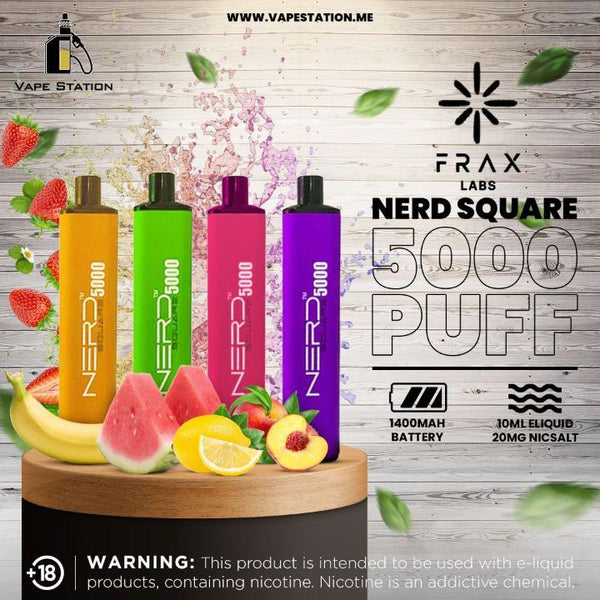 NERD Square 5000 Puffs Disposable Vape