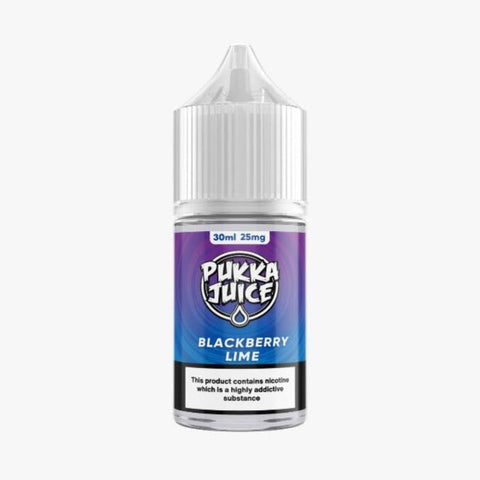 Blackberry Lime by PUKKA JUICE (Saltnic)