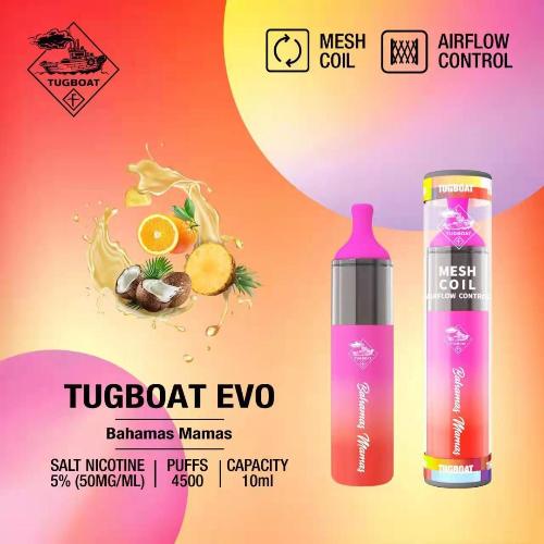 TUGBOAT EVO 4500 Puffs Disposable Vape