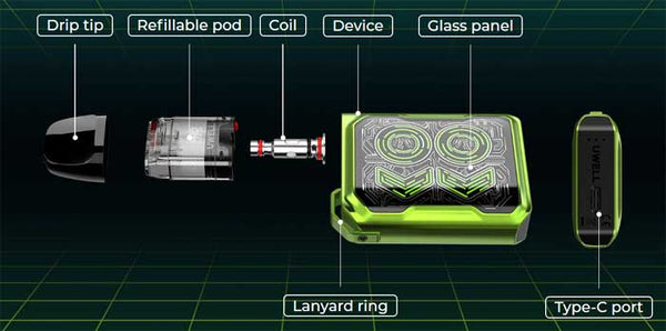 UWELL Caliburn GK2 Pod System Kit 690mAh