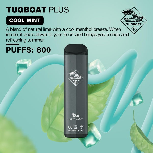 TUGBOAT Plus 800 Puffs Disposable Vape