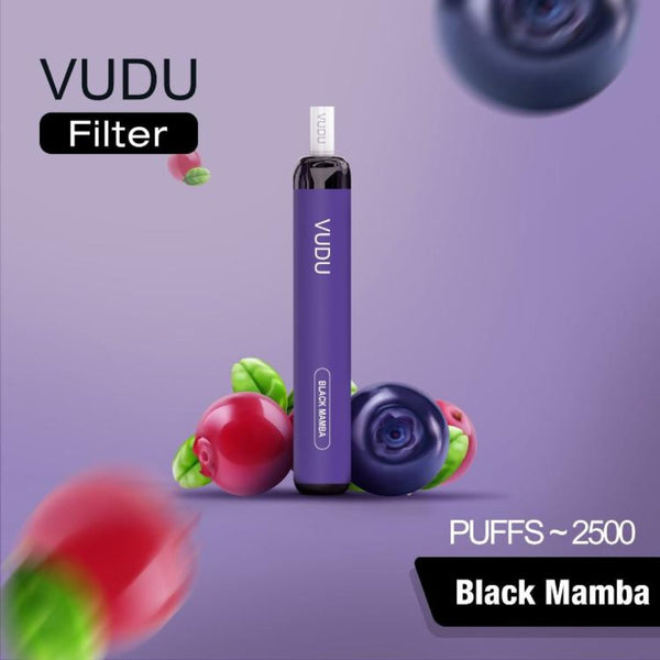 VUDU Filter Disposable 2500 Puffs (5% Nicotine) 50mg