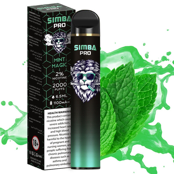 SIMBA PRO ULTRA 2500 Puffs Disposable Vape