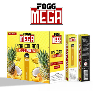 FOGG MEGA 1500Puffs Disposable Vape