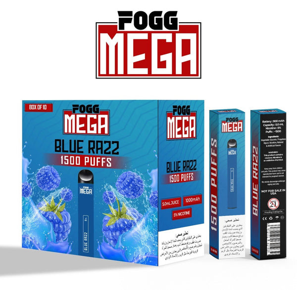 FOGG MEGA 1500Puffs Disposable Vape