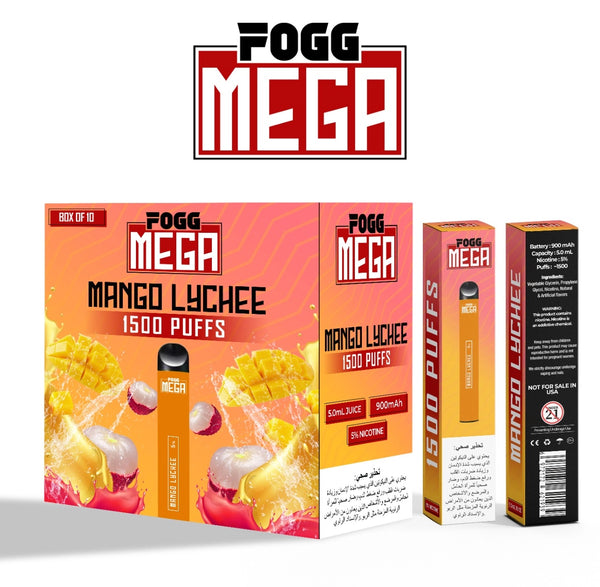 FOGG MEGA 1500Puffs Disposable Vape