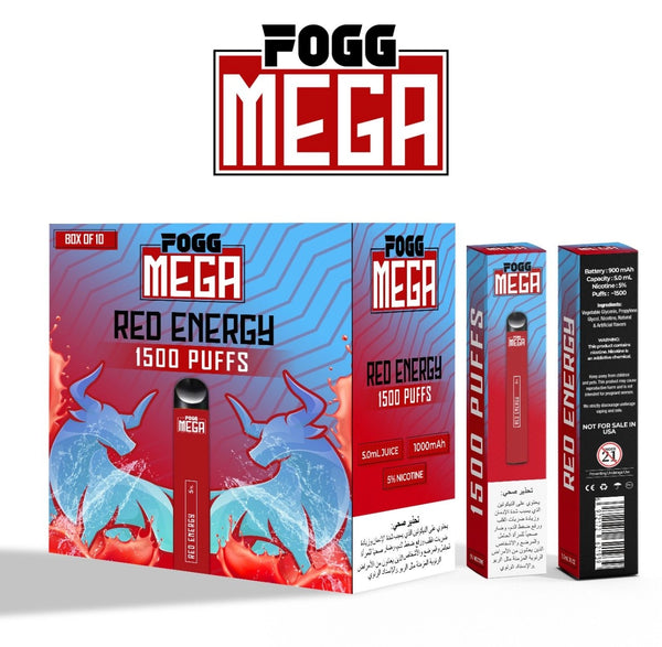 FOGG MEGA 1500Puffs Disposable Vape