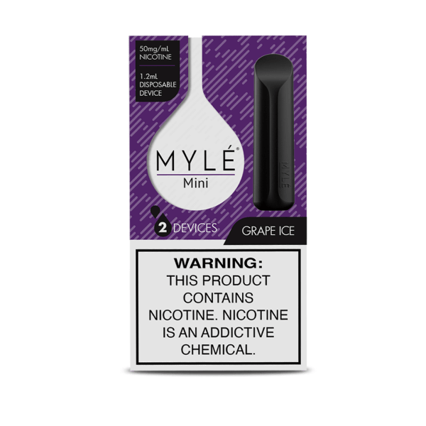 MYLE Mini 500 Puffs (2pcs/pack) Disposable Vape - Vape Station