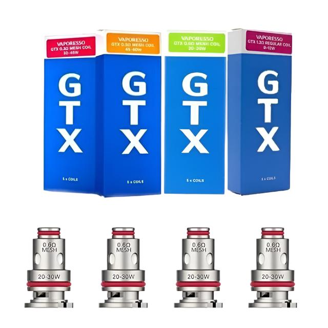 VAPORESSO GTX Replacement Coils 5pcs - Vape Station