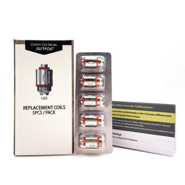 JUSTFOG Cotton Series Replacement Coils 5pcs - Vape Station