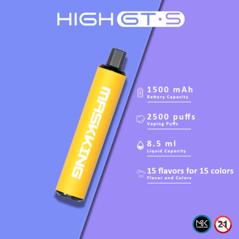 MASKKING High GTS 2500 Puffs Disposable Vape