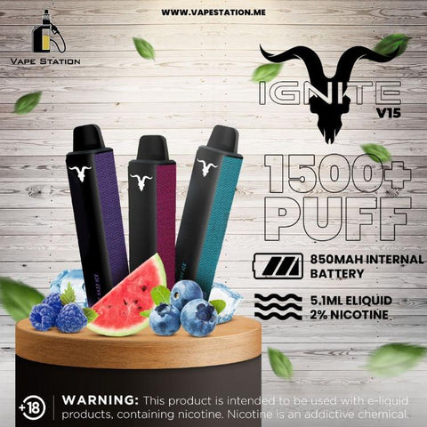 V15 Disposable Vape by IGNITE 1500 Puffs