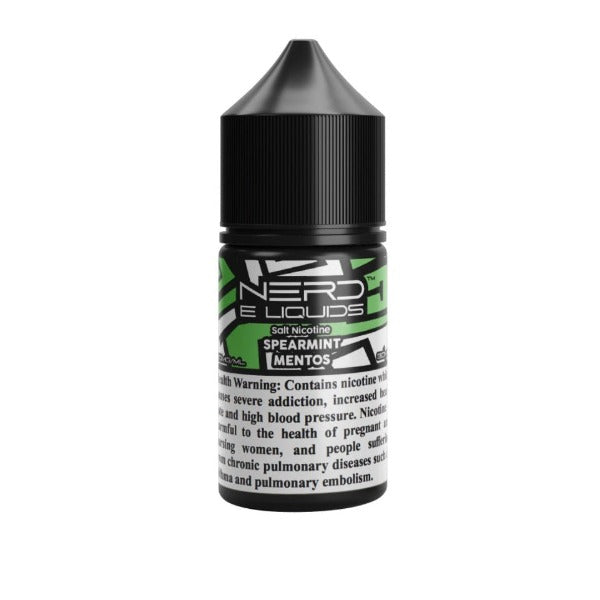 Spearmint Mentos by NERD ELIQUID 30mL (Saltnic) - Vape Station