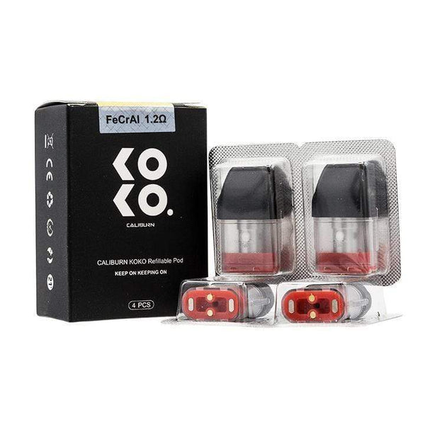 UWELL Caliburn KOKO 1.2Ω Replacement Pod 2ml 4pcs - Vape Station