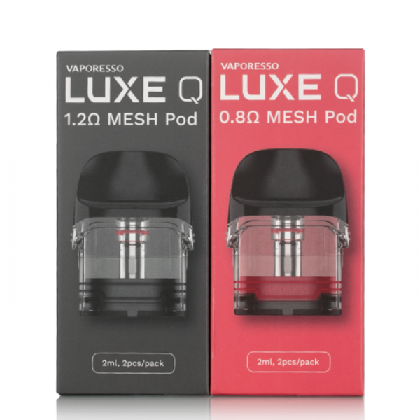 VAPORESSO Luxe Q Replacement Pod 2ml (2pcs & 4pcs / pack)