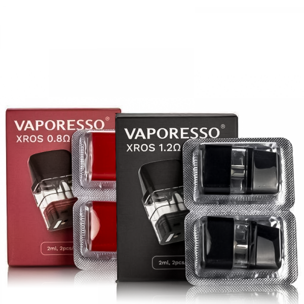 VAPORESSO XROS Replacement Pods 2ml 2pcs - Vape Station