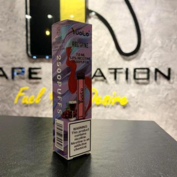 YUOTO XXL 2500 Puffs Disposable Vape In UAE